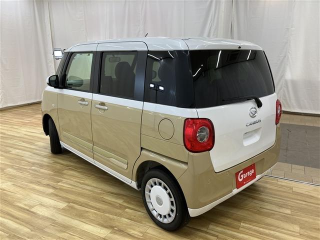 ムーヴキャンバス ストライプスＧ　衝突被害軽減システム　両側電動スライドドア　ＬＥＤヘッドランプ　スマートキー　オートエアコン　シートヒーター　ベンチシート　運転席／助手席エアバック　ステアリングスイッチ　ベンチシート（28枚目）