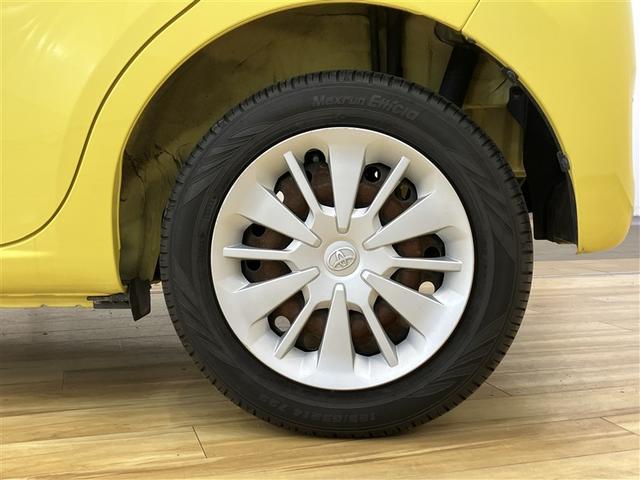 【ホイールキャップ】鉄ホイールに樹脂製のキャップが付いています。