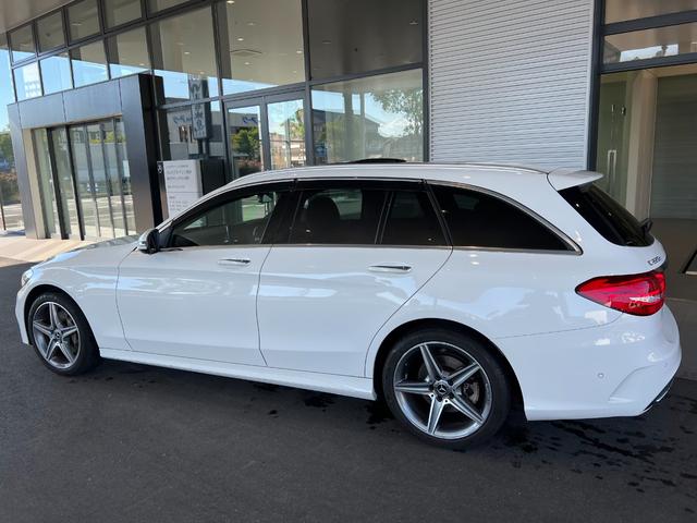 C220d ステーションワゴンローレウスエディション レーダーセーフティパッケージ AMGスタイリングパッケージ AMGスポーツステアリング パノラミックスライディングルーフ レザーARTICO 18AW 正規ディーラー認定中古車 1年保証(35枚目)