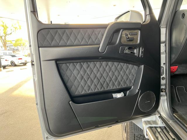 Ｇクラス Ｇ５５０　４×４スクエアード　ｄｅｓｉｇｎｏマグノプラチナムマット　ｄｅｓｉｇｎｏハーフレザーシート　可変ダンパー　スライディングルーフ　ｈａｒｍａｎ／ｋａｒｄｏｎ　全周囲カメラ　２２ＡＷ　正規ディーラー認定中古車　１年保証（25枚目）