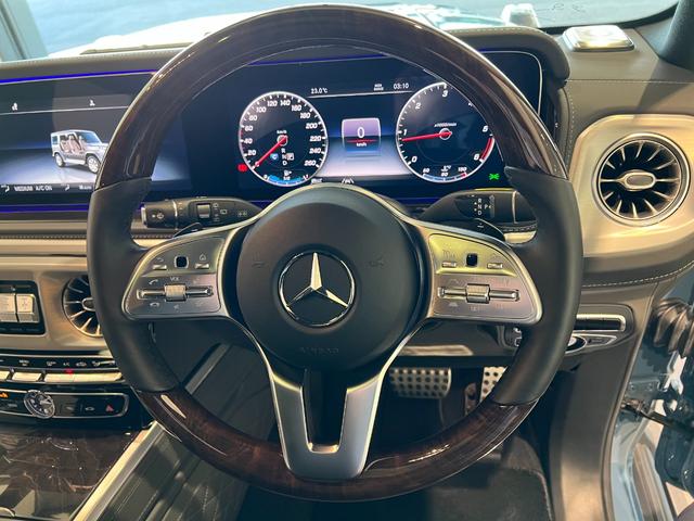 G400d マヌファクトゥーアエディション 特別装備 ブラックアクセント レーダーセーフティP ラグジュアリーP アダプティブダンピングシステム シートエアコン 全周囲カメラ 本革シート 20AW 正規ディーラー認定中古車 2年保証(29枚目)