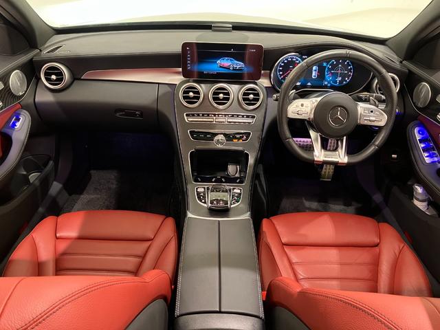 Ｃ４３　４マチック　エアバランスパッケージ　ＳＲ　Ｂｕｒｍｅｓｔｅｒ　全周囲カメラ　ＨＵＤ　ＡＭＧパフォーマンスステアリング　メモリー付きパワーシート　シートヒーター　ＥＴＣ　１９ＡＷ　正規ディーラー認定中古車　２年保証(74枚目)