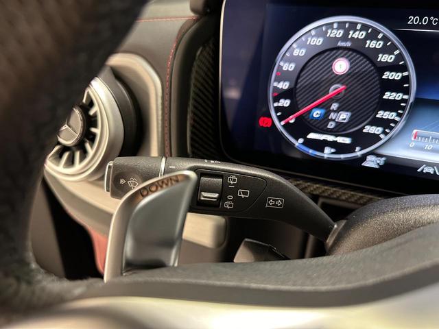 Ｇクラス Ｇ６３　１オーナー　ＡＭＧカーボンファイバーインテリアトリム　Ｇ　ｍａｎｕｆａｋｕｔｕｒプログラムプラス　アダプティブダンピングシステム　ＳＲ　Ｂｕｒｍｅｓｔｅｒ　２１ＡＷ　正規ディーラー認定中古車　２年保証（41枚目）