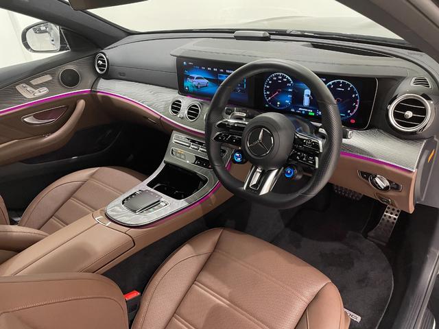 E53 4マチック+ ステーションワゴン 1オーナー HUD 全周囲カメラ AMGパフォーマンスステアリング ナッパレザーシート シートベンチレーター メモリー付きパワーシート アンビエントライト 20AW 正規ディーラー認定中古車 2年保証(60枚目)