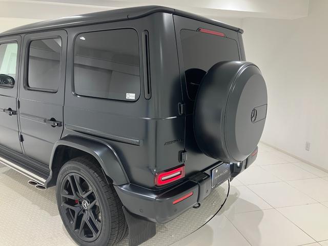 Ｇクラス Ｇ６３　１オーナー／カーボンインテリアＰ／ナイトＰ／Ｇ　ｍａｎｕｆａｋｕｔｕｒプログラムプラス／ＡＭＧパフォーマンスステアリング／ナッパレザーシート／シートベンチレーション／ＳＲ／Ｂｕｒｍｅｓｔｅｒ／２２ＡＷ（55枚目）