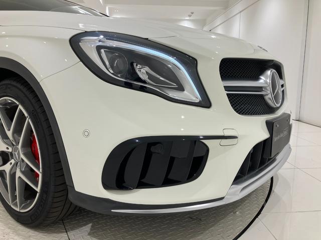 ＧＬＡクラス ＧＬＡ４５　４マチック　右ハンドル／カルサイトホワイト／レーダーセーフティパッケージ／バックモニター／パークトロニックセンサー／黒革シート／シートヒーター／ＡＭＧ１９ＡＷ／正規ディーラー認定中古車／２年保証（19枚目）