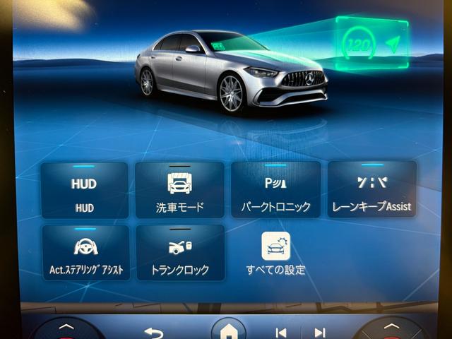 Ｃクラス Ｃ４３　４マチック　ワンオーナー／右ハンドル／イリジウムシルバー／ＨＵＤ／Ｂｕｒｍｅｓｔｅｒ／ベンチレーション／パノラミックスライディングルーフ／ドラレコ／正規ディーラー認定中古車／二年保証（6枚目）