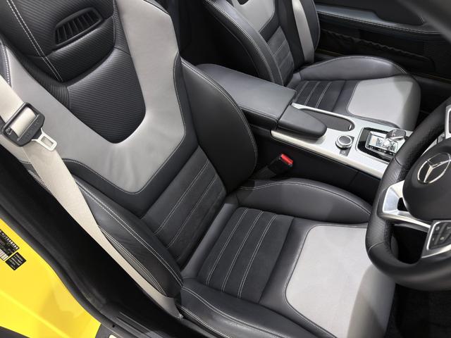 ＳＬＣ ＳＬＣ１８０　スポーツ　ファイナルエディション　右ハンドル／サンイエロー／レーダーセーフティーＰ／ブラック・グレーレザーシート／シートヒーター／マジックスカイルーフ／メモリー付きパワーシート／正規ディーラー認定中古車／二年保証（25枚目）