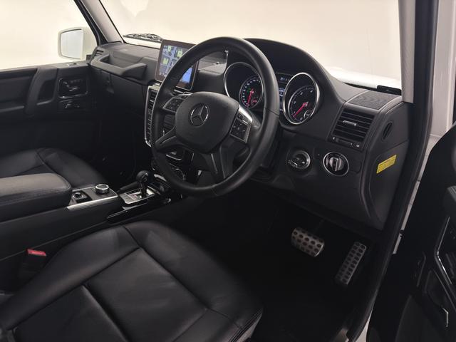 Gクラス G350d 右ハンドル/ポーラーホワイト/ラグジュアリーP/ハーマンカードンサウンド/シートヒーター/ドラレコ/正規ディーラー認定中古車/二年保証(2枚目)