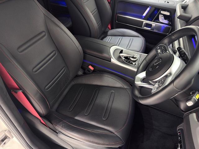 Gクラス G350d マヌファクトゥーアエディション 右ハンドル/ダイヤモンドホワイト/ワンオーナー/ナイトP/ラグジュアリーP/AMG-LINE/パノラミックSR/Burmester/リラクゼーション/正規ディーラー認定中古車/二年保証(28枚目)