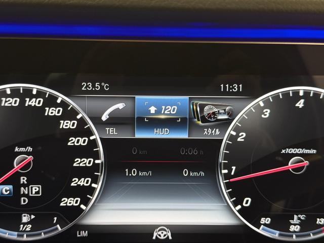 Eクラスステーションワゴン E300 ステーションワゴンアバンギャルド スポーツ ワンオーナー/右ハンドル/オブシディアンブラック/エクスクルーシブP/レーダーセーフティーP/黒革/HUD/Burmester/メモリー付きパワーシート/正規ディーラー認定中古車/二年保証(11枚目)