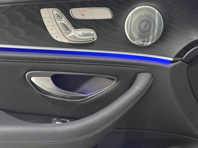 Eクラスステーションワゴン E300 ステーションワゴンアバンギャルド スポーツ ワンオーナー/右ハンドル/オブシディアンブラック/エクスクルーシブP/レーダーセーフティーP/黒革/HUD/Burmester/メモリー付きパワーシート/正規ディーラー認定中古車/二年保証(31枚目)