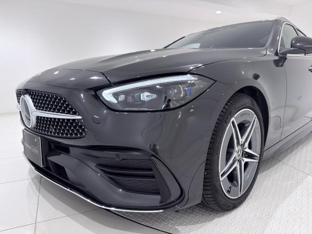Cクラスステーションワゴン C220dステーションワゴンアバンギルドAMGライP 右ハンドル/グラファイトグレー/HUD/ドラレコ/シートヒーター/メモリー付きパワーシート/正規ディーラー認定中古車/二年保証(10枚目)