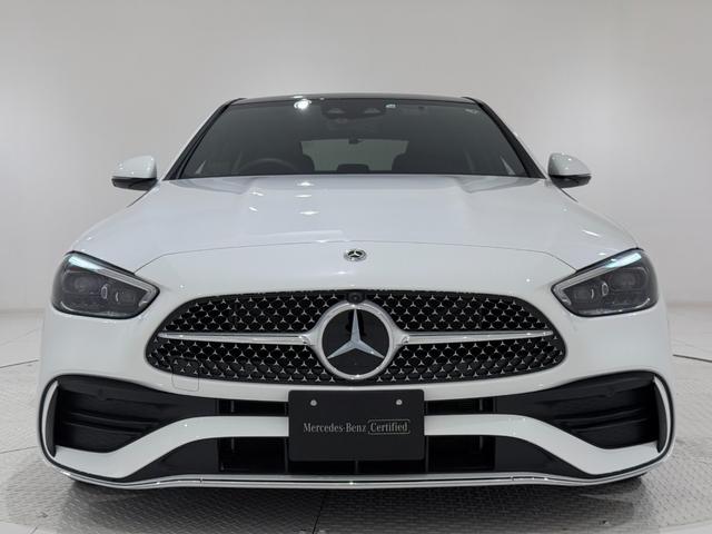 Cクラス C200 4マチックアバンギャルド AMGライン ワンオーナー/右ハンドル/オパリスホワイト/レザーエクスクルーシブP/パノラミックスライディングルーフ/HUD/シートヒーター/メモリー付きパワーシート/正規ディーラー認定中古車/二年保証(14枚目)