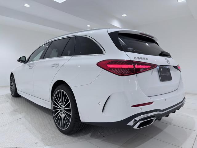 Cクラスステーションワゴン C220dステーションワゴンアバンギルドAMGライP ワンオーナー/右ハンドル/オパリスホワイト/ドライバーズP/HUD/Burmester/シートヒーター/ベンチレーション/正規ディーラー認定中古車/二年保証(15枚目)