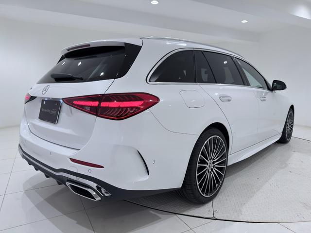 Cクラスステーションワゴン C220dステーションワゴンアバンギルドAMGライP ワンオーナー/右ハンドル/オパリスホワイト/ドライバーズP/HUD/Burmester/シートヒーター/ベンチレーション/正規ディーラー認定中古車/二年保証(16枚目)