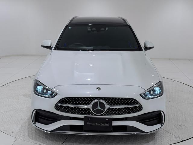 Cクラスステーションワゴン C220dステーションワゴンアバンギルドAMGライP ワンオーナー/右ハンドル/オパリスホワイト/ドライバーズP/HUD/Burmester/シートヒーター/ベンチレーション/正規ディーラー認定中古車/二年保証(60枚目)