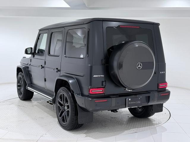 Ｇクラス Ｇ６３　ワンオーナー／右ハンドル／ナイトブラックマグノ（マット）／ガラススライディングルーフ／Ｂｕｒｍｅｓｔｅｒ／シートヒーター／ベンチレーション／リラクゼーション／正規ディーラー認定中古車／二年保証（4枚目）
