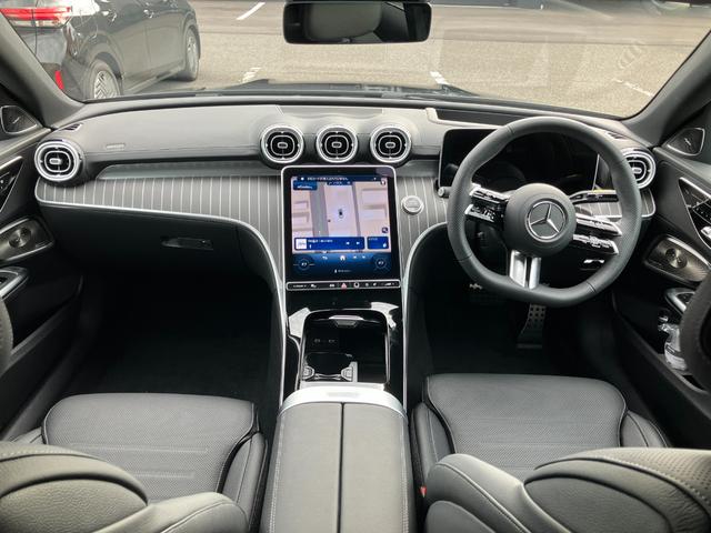 Ｃクラス Ｃ２２０ｄ　ラグジュアリー　ワンオーナー／右ハンドル／オブシディアンブラック／ドライバーズＰ／パノラミックスライディングルーフ／シートヒーター／ベンチレーション／Ｂｕｒｍｅｓｔｅｒ／正規ディーラー認定中古車／二年保証（22枚目）