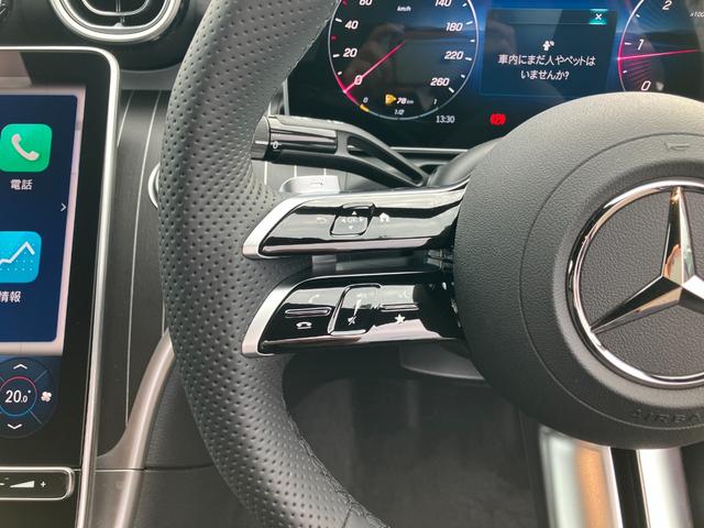 Ｃクラス Ｃ２２０ｄ　ラグジュアリー　ワンオーナー／右ハンドル／オブシディアンブラック／ドライバーズＰ／パノラミックスライディングルーフ／シートヒーター／ベンチレーション／Ｂｕｒｍｅｓｔｅｒ／正規ディーラー認定中古車／二年保証（26枚目）