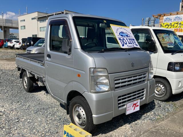 5速マニュアル車 4WD 軽トラ エアコン パワステ オーディオ(2枚目)