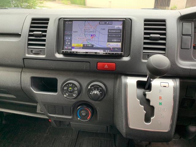 ハイエースバン ロングDX GLパッケージ 4WD ディーゼルターボ 禁煙車 タイミングベルト交換済み メモリーナビ ETC キーレスエントリー 両側スライドドア 電動格納ミラー(17枚目)