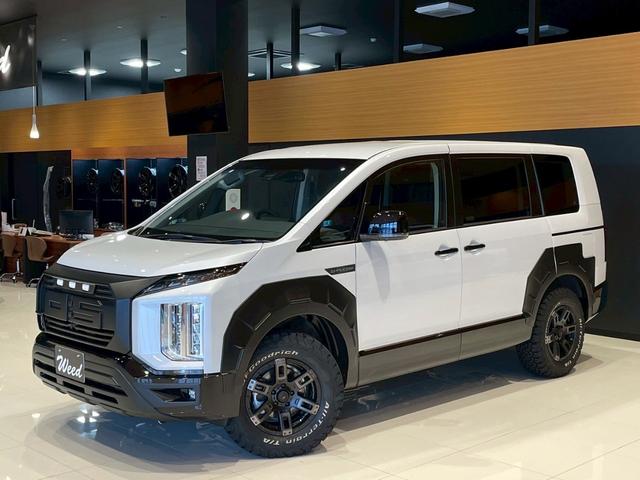 デリカD:5 シャモニー シャモニー7人乗り ワーロックボディキット オリジナルホイール オリジナルKANONE16AWホイール BFG/ATタイヤ235/70R/16 アルパイン11型ナビゲーション マルチアラウンドモニター(11枚目)