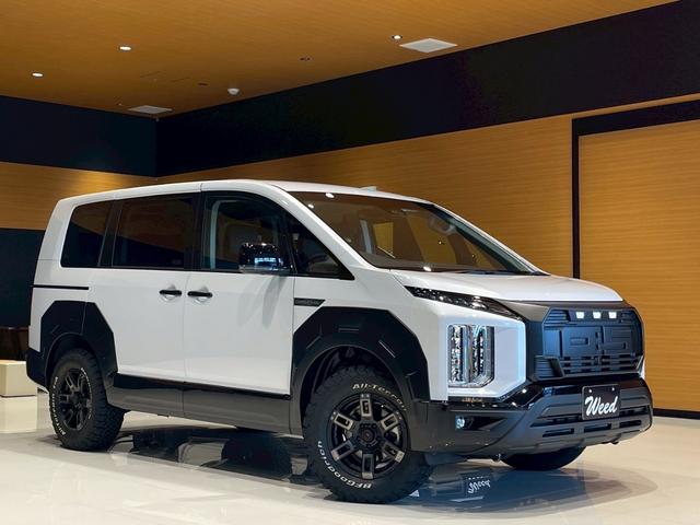 デリカD:5 シャモニー シャモニー7人乗り ワーロックボディキット オリジナルホイール オリジナルKANONE16AWホイール BFG/ATタイヤ235/70R/16 アルパイン11型ナビゲーション マルチアラウンドモニター(16枚目)