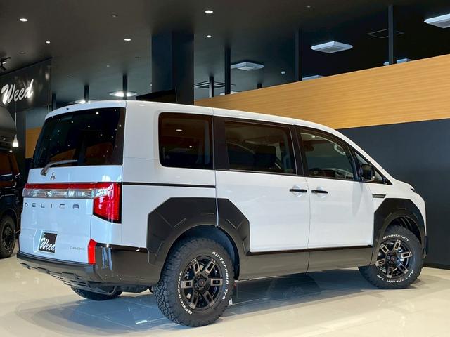 デリカD:5 シャモニー シャモニー7人乗り ワーロックボディキット オリジナルホイール オリジナルKANONE16AWホイール BFG/ATタイヤ235/70R/16 アルパイン11型ナビゲーション マルチアラウンドモニター(21枚目)