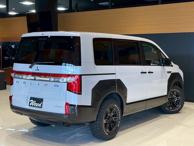 デリカD:5 シャモニー シャモニー7人乗り ワーロックボディキット オリジナルホイール オリジナルKANONE16AWホイール BFG/ATタイヤ235/70R/16 アルパイン11型ナビゲーション マルチアラウンドモニター(23枚目)