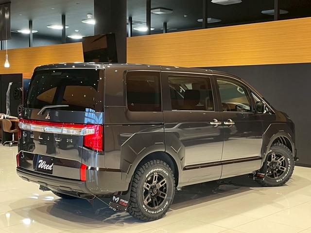 デリカD:5 P 8人乗り ワーロックボディキット オリジナルKANONE16インチホイール BFG/ATタイヤ235/70/16 ALPINE11ナビゲーション EXEAドリンクホルダー マルチアラウンドモニター(22枚目)