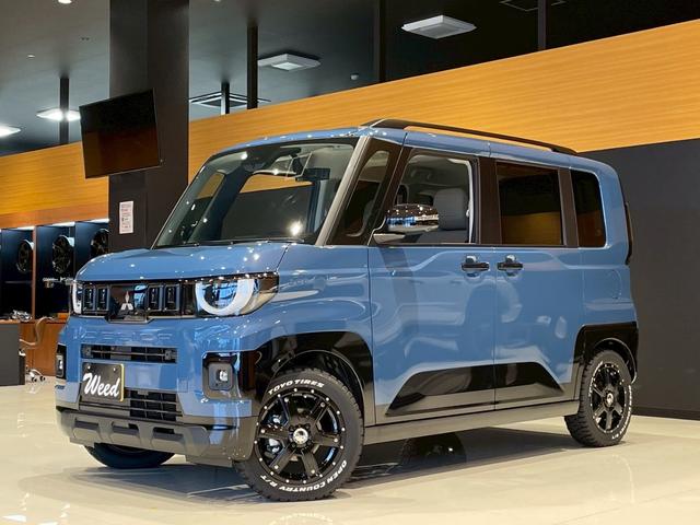 デリカミニ Ｔ　プレミアム　デリマルパッケージ　ＢＫスタイル　１５インチホイール　オープンカントリーＲＴ　純正１２．３インチナビ＋７インチ一体型ディスプレイ　前後ドラレコ搭載デジタルインナーミラー　ラプター塗装　ＨＤＭＩ　ｔｙｐｅＣ　ＥＴＣ２．０（8枚目）