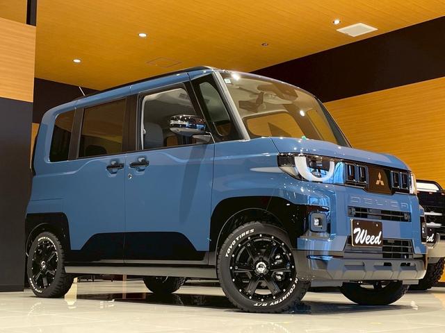 デリカミニ Ｔ　プレミアム　デリマルパッケージ　ＢＫスタイル　１５インチホイール　オープンカントリーＲＴ　純正１２．３インチナビ＋７インチ一体型ディスプレイ　前後ドラレコ搭載デジタルインナーミラー　ラプター塗装　ＨＤＭＩ　ｔｙｐｅＣ　ＥＴＣ２．０（18枚目）