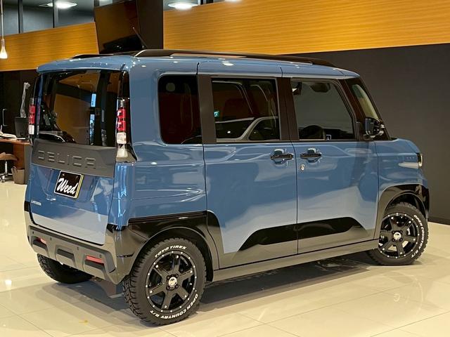 デリカミニ Ｔ　プレミアム　デリマルパッケージ　ＢＫスタイル　１５インチホイール　オープンカントリーＲＴ　純正１２．３インチナビ＋７インチ一体型ディスプレイ　前後ドラレコ搭載デジタルインナーミラー　ラプター塗装　ＨＤＭＩ　ｔｙｐｅＣ　ＥＴＣ２．０（26枚目）