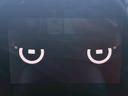 エンジン始動時はデリ丸の目が映ります。。。