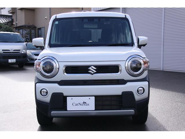 ハスラー ハイブリッドＸターボ　禁煙車　純正９インチフルセグＢＴナビ　全周囲カメラ　衝突被害軽減システム　レーダークルーズ　Ｆドラレコ　コーナーセンサー　スマートキー　ＬＥＤヘッド　ＥＴＣ　車線逸脱警報　オートライト（2枚目）