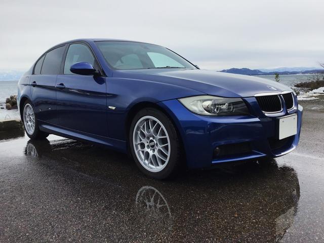 ３シリーズ ３２０ｉ　Ｍスポーツパッケージ　６速　ビルシュタインサスキット＆ＢＢＳ１７ＡＷ交換後約２０００キロ　タイヤ４本新品交換後未走行　希少色ルマン・ブルー（18枚目）