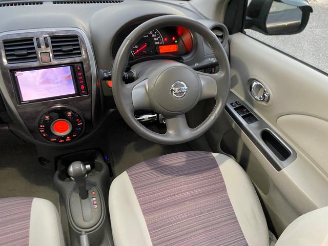 マーチ ボレロ 車検R9年8月 禁煙車 スマートキーx2 Bluetooth対応ナビ&フルセグTV アラウンドビューモニター LEDヘッドライト&ポジション&ルームランプ&ナンバー灯 純正アルミホイール 保証付(25枚目)