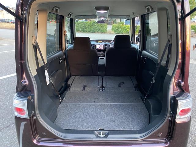 タント RS 4WD ターボ 禁煙車 Bluetooth対応HDDナビ&フルセグTV 社外スピーカー キーレスx2 LEDヘッドライト&ポジション&ルームランプ&ナンバー灯 キャスト純正アルミホイール 車検整備付(55枚目)