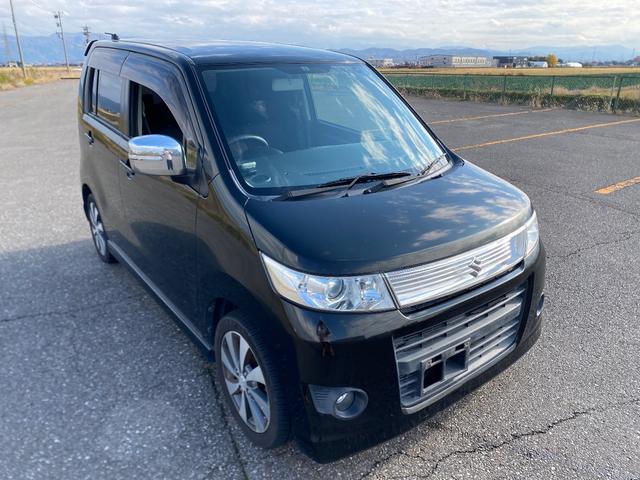 ワゴンＲスティングレー ＴＳ　４ＷＤ　ターボ　禁煙車　パドルシフト　スマートキーｘ２　ナビ＆ＴＶ　ＬＥＤポジション＆ルームランプ＆ナンバー灯　純正１５インチアルミホイール　車検整備付（7枚目）