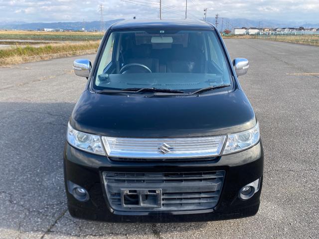 ワゴンＲスティングレー ＴＳ　４ＷＤ　ターボ　禁煙車　パドルシフト　スマートキーｘ２　ナビ＆ＴＶ　ＬＥＤポジション＆ルームランプ＆ナンバー灯　純正１５インチアルミホイール　車検整備付（8枚目）