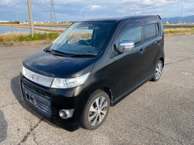 ワゴンＲスティングレー ＴＳ　４ＷＤ　ターボ　禁煙車　パドルシフト　スマートキーｘ２　ナビ＆ＴＶ　ＬＥＤポジション＆ルームランプ＆ナンバー灯　純正１５インチアルミホイール　車検整備付（12枚目）