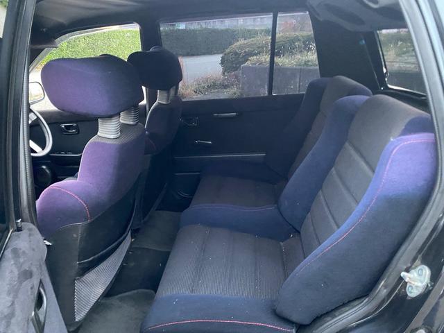 ミラ Ｊ－タイプＱ　５速マニュアル　社外ショック＆スプリング　ワンオフマフラー　アヴァンツアート内装換装　フェンダートリム　社外アルミ　Ｂｌｕｅｔｏｏｔｈ対応オーディオ　車検整備付（48枚目）