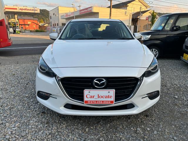 アクセラ 15S 純正ナビ FM AM CD DVD BLUETOOTH TV スマートキー プッシュスタート LEDヘッドランプ クルーズコントロール オートエアコン 電動格納ミラー ABS 15インチアルミホイール(5枚目)