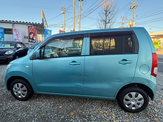 ワゴンR FX 車検2年付き 新品バッテリー 純正CDチューナーデッキ AM FM 電動格納ミラー ベンチシート アームレスト 運転席側オートパワーウィンドウ ABS タイミングチェーン(14枚目)