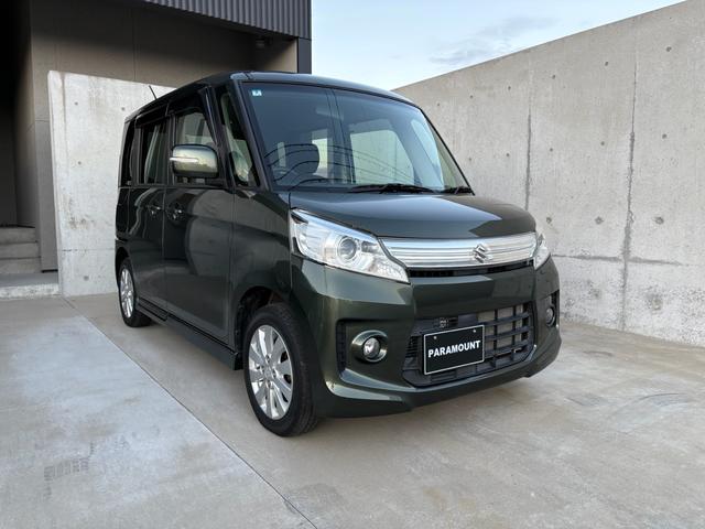 スペーシアカスタム ＧＳ　両側スライドドア　スマートキー　オートエアコン　リアコーナーセンサー　オートライト　純正ＡＷ　アイドリングストップ（4枚目）