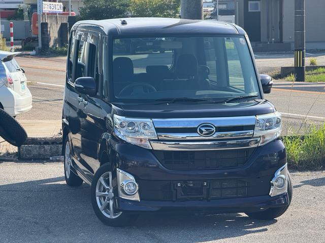 タント カスタムＸ　スマートキー　運転席エアバック　助手席エアバック　パワステ　パワーウインドウ　　オートライト　片側パワースライドドア　アイドリングストップ　電動格納ミラー（2枚目）