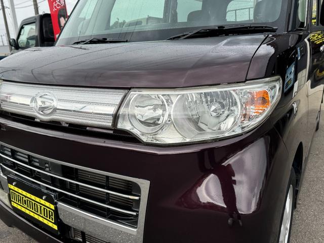 タント カスタムＸ　スマートキー　ＨＩＤ　１４インチアルミ　ウィンカーミラー　フォグランプ　オートエアコン　走行２６０００Ｋ　車内オゾン除菌抗菌クリーニング　コーティング済（6枚目）