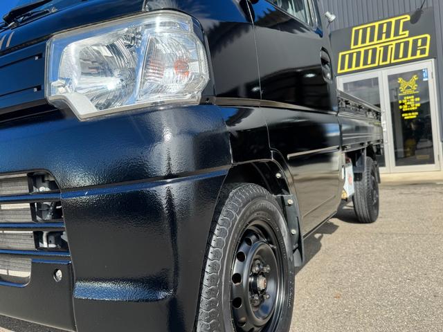 ミニキャブトラック 　ＪＡスーパーカスタム　４ＷＤ　エアコン　パワステ　５ＭＴ　ＭＡＣカスタム２トンカラー　新品シートカバー　新品ＬＥＤライト　オリジナルエンブレム　Ｆバンパーチップ塗装　車内オゾン除菌クリーニング（14枚目）