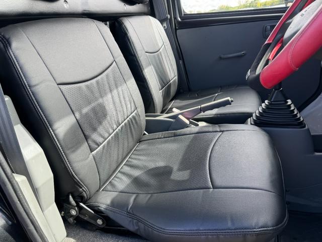 ミニキャブトラック 　ＪＡスーパーカスタム　４ＷＤ　エアコン　パワステ　５ＭＴ　ＭＡＣカスタム２トンカラー　新品シートカバー　新品ＬＥＤライト　オリジナルエンブレム　Ｆバンパーチップ塗装　車内オゾン除菌クリーニング（51枚目）